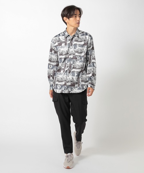 UNION STATION（ユニオンステーション）の「総柄プリントシャツ（シャツ/ブラウス・メンズ・ホワイト系その他・S/M/L）」の7枚目の写真