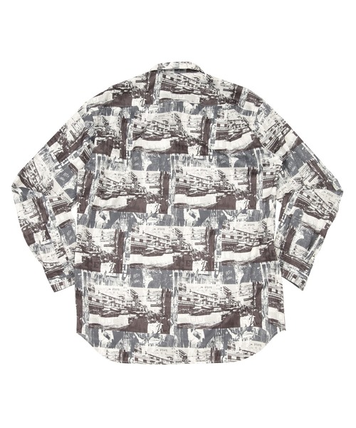 UNION STATION（ユニオンステーション）の「総柄プリントシャツ（シャツ/ブラウス・メンズ・ホワイト系その他・S/M/L）」の2枚目の写真