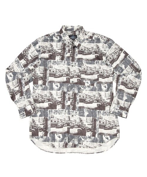 UNION STATION（ユニオンステーション）の「総柄プリントシャツ（シャツ/ブラウス・メンズ・ホワイト系その他・S/M/L）」の12枚目の写真