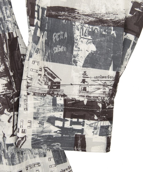 UNION STATION（ユニオンステーション）の「総柄プリントシャツ（シャツ/ブラウス・メンズ・ホワイト系その他・S/M/L）」の8枚目の写真