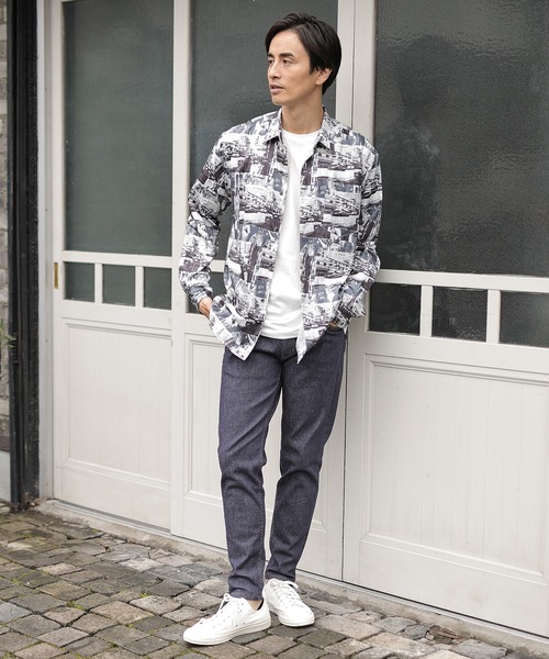 UNION STATION（ユニオンステーション）の「総柄プリントシャツ（シャツ/ブラウス・メンズ・ホワイト系その他・S/M/L）」の15枚目の写真