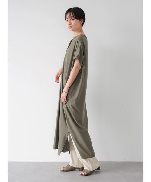 AMERICAN HOLIC（アメリカンホリック）の「スキッパーカットワンピース（ワンピース・レディース・ブラック/ネイビー/カーキ・M/L）」の13枚目の写真