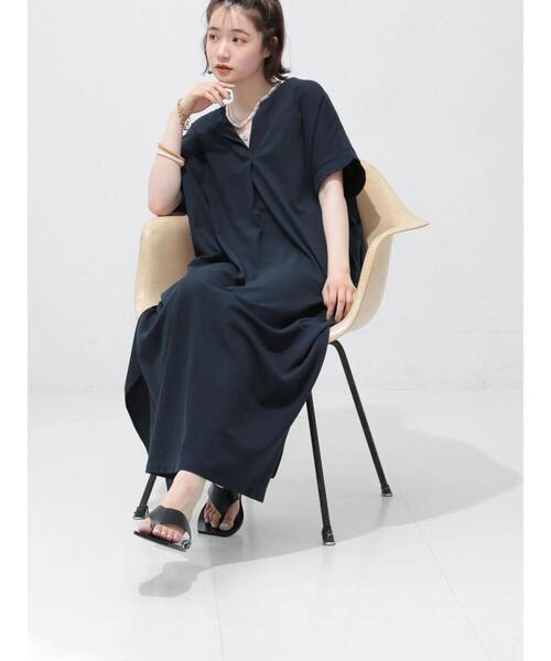 AMERICAN HOLIC（アメリカンホリック）の「スキッパーカットワンピース（ワンピース・レディース・ブラック/ネイビー/カーキ・M/L）」の20枚目の写真