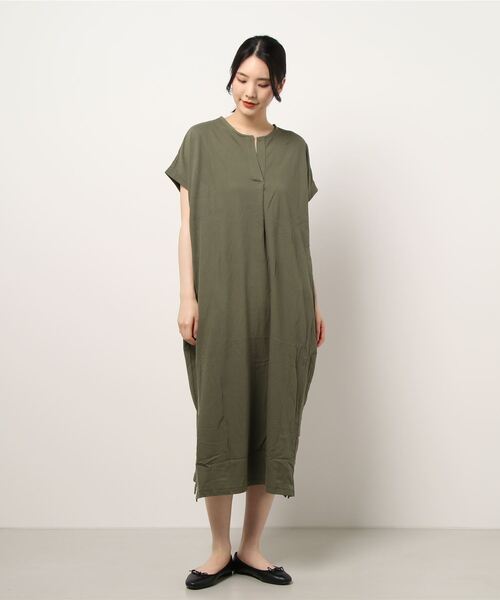 AMERICAN HOLIC（アメリカンホリック）の「スキッパーカットワンピース（ワンピース・レディース・ブラック/ネイビー/カーキ・M/L）」の4枚目の写真