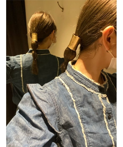 MOUSSY（マウジー）の「WAVE ヘアピアス（バレッタ/ヘアクリップ・レディース・ゴールド/シルバー・FREE）」の15枚目の写真