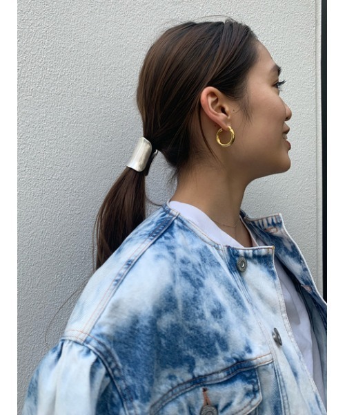 MOUSSY（マウジー）の「WAVE ヘアピアス（バレッタ/ヘアクリップ・レディース・ゴールド/シルバー・FREE）」の21枚目の写真