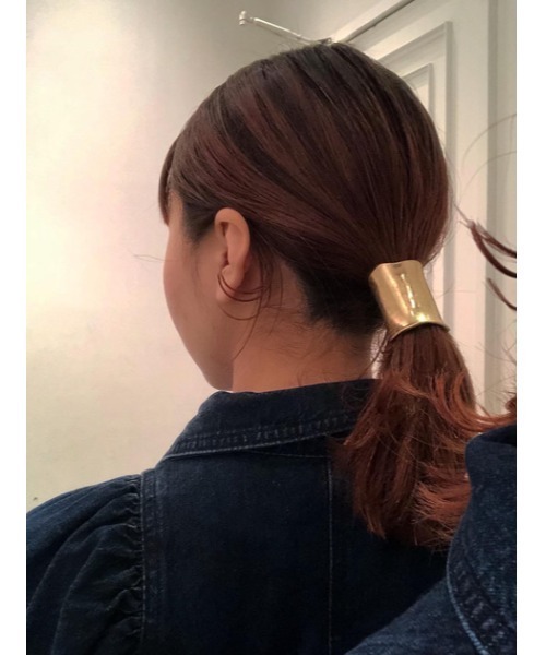 MOUSSY（マウジー）の「WAVE ヘアピアス（バレッタ/ヘアクリップ・レディース・ゴールド/シルバー・FREE）」の22枚目の写真
