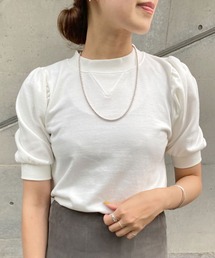 SHENERY | パフスリーブミニ裏毛プルオーバー(Tシャツ/カットソー)