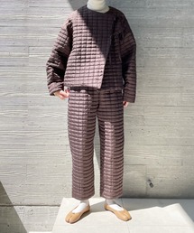 キルティングパンツ(セットアップ対応)