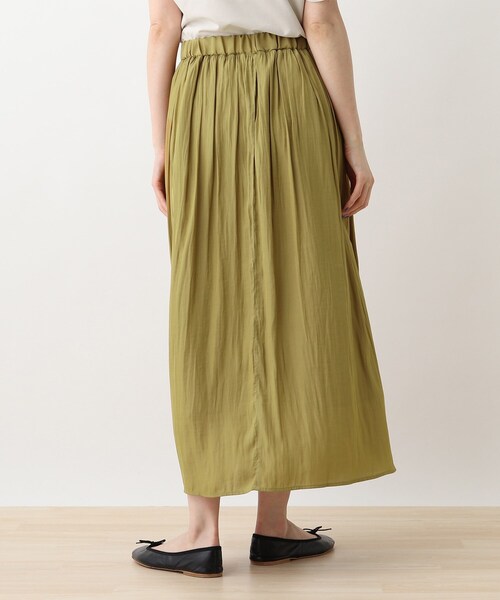 DRESKIP（ドレスキップ）の「◆ギャザ－フレアースカート（スカート・レディース・グレー系その他/ブラウン系その他2/こしょう色系6・02/03）」の5枚目の写真