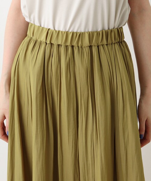 DRESKIP（ドレスキップ）の「◆ギャザ－フレアースカート（スカート・レディース・グレー系その他/ブラウン系その他2/こしょう色系6・02/03）」の10枚目の写真