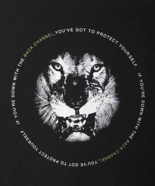 Back Channel（バックチャンネル）の「BC LION PULLOVER PARKA（パーカー・メンズ・ブラック/ネイビー/グリーン・SMALL/MEDIUM/LARGE/X-LARGE/XX-LARGE）」の6枚目の写真