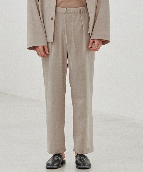 リドム　　CUPRO RATINE EASY TROUSERS LIDNM（リドム）の「CUPRO RATINE EASY TROUSERS（その他パンツ）」 - WEAR