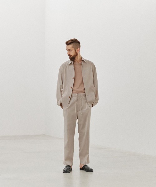 リドム　　CUPRO RATINE EASY TROUSERS LIDNM（リドム）の「CUPRO RATINE EASY TROUSERS（その他パンツ）」 - WEAR
