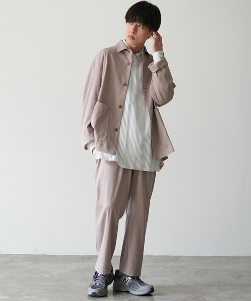 LIDNM（リドム）の「CUPRO RATINE EASY TROUSERS（その他パンツ）」 - WEAR