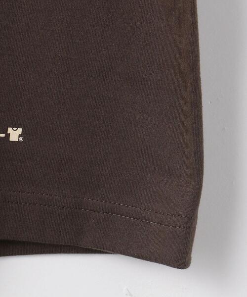 HANES（ヘインズ）の「【別注】＜Hanes×green label relaxing＞BEEFY ロゴ ポケット Tシャツ（Tシャツ/カットソー・メンズ・ダークグリーン/ダークブラウン/ブラック/ホワイト・L/M/S）」の17枚目の写真