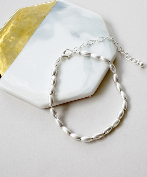 SIGNAL(シグナル)の「【SIGNAL/シグナル】Water Chain Bracelet / ウォーターチェーンブレスレット(ブレスレット・レディース・シルバー/ゴールド・17cm)」の2枚目の写真