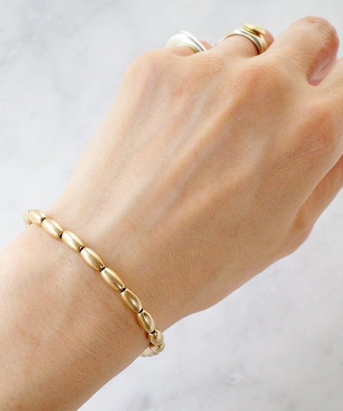 SIGNAL(シグナル)の「【SIGNAL/シグナル】Water Chain Bracelet / ウォーターチェーンブレスレット(ブレスレット・レディース・シルバー/ゴールド・17cm)」の4枚目の写真