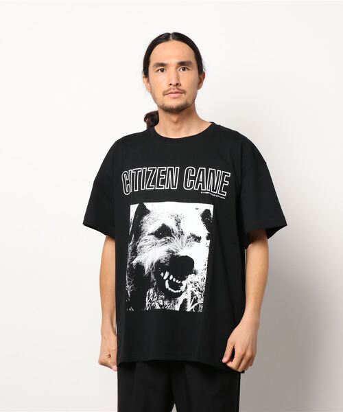 VYNER ARTICLES(ヴァイナー アーティクルズ)の「【VYNER ARTICLES/ヴァイナー アーティクルズ】 Vision T-Shirt-Citizen Ca(Tシャツ/カットソー・メンズ・グリーン/ブラック・LARGE/MEDIUM)」の2枚目の写真