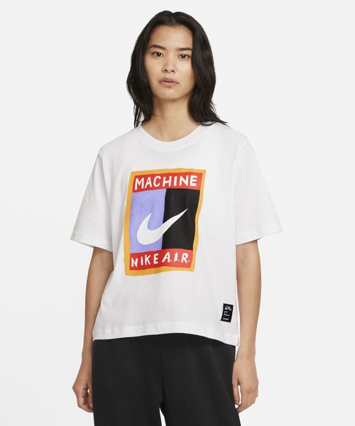 ナイキ スポーツウェア ウィメンズ ボクシー Tシャツ ルーズシルエット Nike Tシャツ カットソー Nike ナイキ のファッション通販 Zozotown