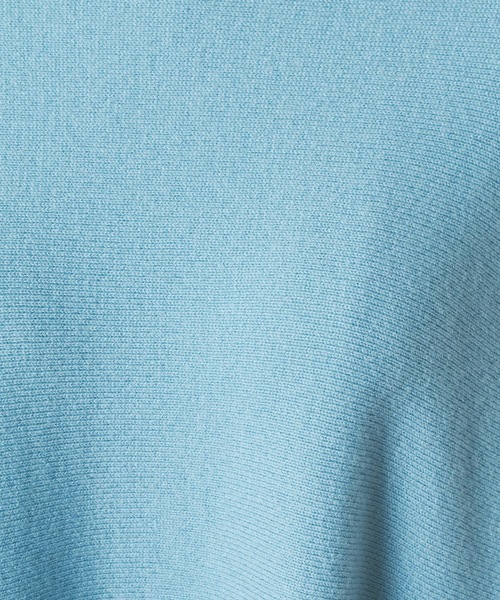 BEARDSLEY（ビアズリー）の「コートの下もさし色で目を惹く　BIGクルーニット（ニット/セーター・レディース・ミント/バイオレット・FREE）」の21枚目の写真