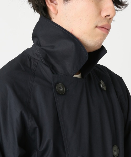 JOURNAL STANDARD relume(ジャーナルスタンダード レリューム)の「オーバーサイズトレンチコート(トレンチコート・メンズ・ブラック/ネイビー・MEDIUM/LARGE)」の13枚目の写真