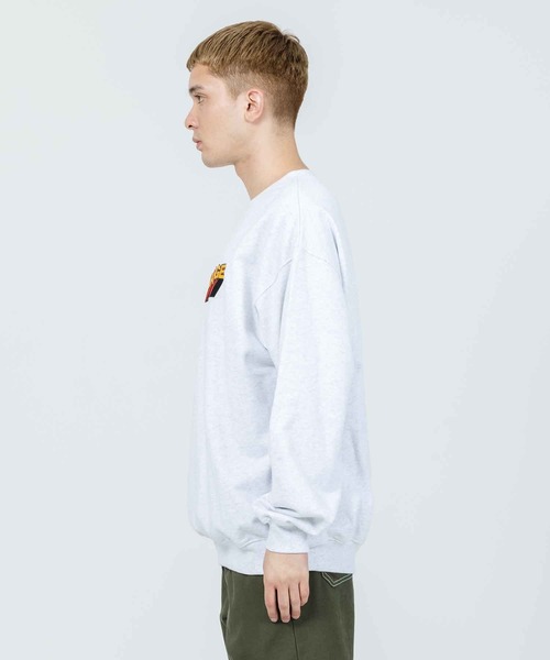 XLARGE(エクストララージ)の「3D LOGO CREWNECK SWEAT(スウェット・メンズ・ブラック/ブラウン/ブルー/アッシュ・S/M/L/XL)」の5枚目の写真