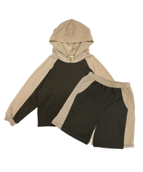 Bee des Bee（ビーデスビー）の「セットアップパーカー（パーカー・キッズ・ブルーグレー/グレー/ブラック・140cm/150cm/100cm/120cm/110cm/130cm）」の16枚目の写真