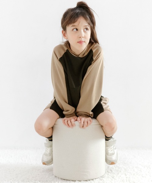 Bee des Bee（ビーデスビー）の「セットアップパーカー（パーカー・キッズ・ブルーグレー/グレー/ブラック・140cm/150cm/100cm/120cm/110cm/130cm）」の5枚目の写真