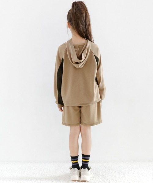 Bee des Bee（ビーデスビー）の「セットアップパーカー（パーカー・キッズ・ブルーグレー/グレー/ブラック・140cm/150cm/100cm/120cm/110cm/130cm）」の9枚目の写真