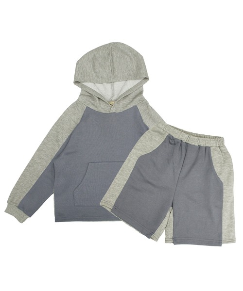 Bee des Bee（ビーデスビー）の「セットアップパーカー（パーカー・キッズ・ブルーグレー/グレー/ブラック・140cm/150cm/100cm/120cm/110cm/130cm）」の17枚目の写真