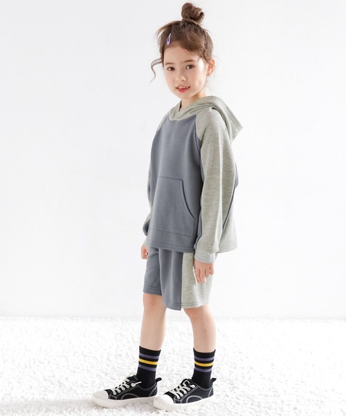 Bee des Bee（ビーデスビー）の「セットアップパーカー（パーカー・キッズ・ブルーグレー/グレー/ブラック・140cm/150cm/100cm/120cm/110cm/130cm）」の11枚目の写真