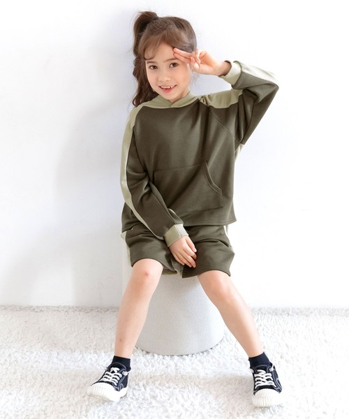 Bee des Bee（ビーデスビー）の「セットアップパーカー（パーカー・キッズ・ブルーグレー/グレー/ブラック・140cm/150cm/100cm/120cm/110cm/130cm）」の19枚目の写真