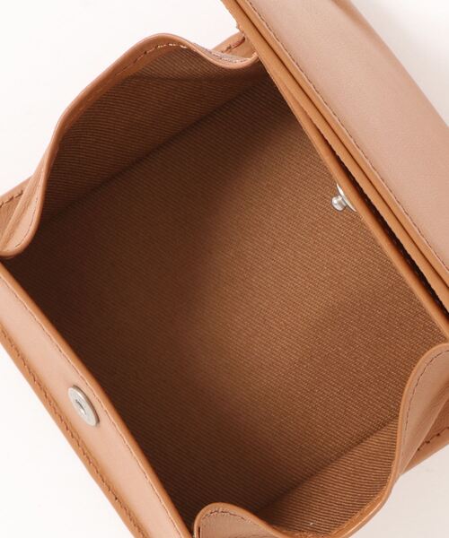 CIAOPANIC(チャオパニック)の「【SLOW/スロウ】Fold In Half Leather Wallet for CIAOPANIC/別注二つ折りレザーウォレット(財布・メンズ・ブラック/キャメル/ベージュ・ONE SIZE)」の6枚目の写真