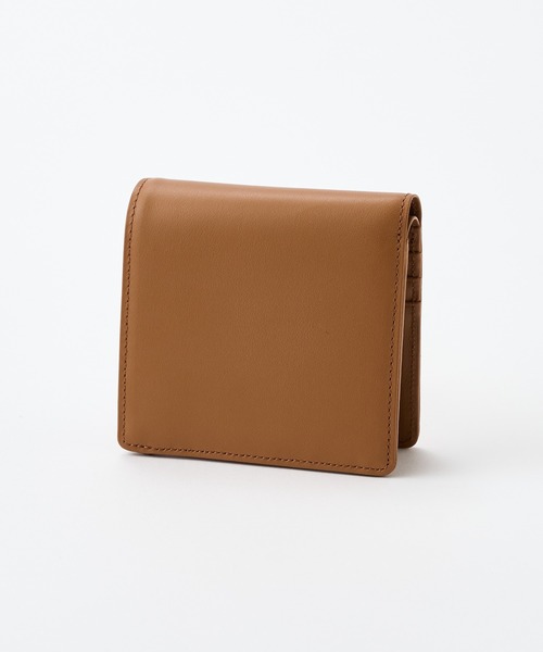 CIAOPANIC(チャオパニック)の「【SLOW/スロウ】Fold In Half Leather Wallet for CIAOPANIC/別注二つ折りレザーウォレット(財布・メンズ・ブラック/キャメル/ベージュ・ONE SIZE)」の3枚目の写真