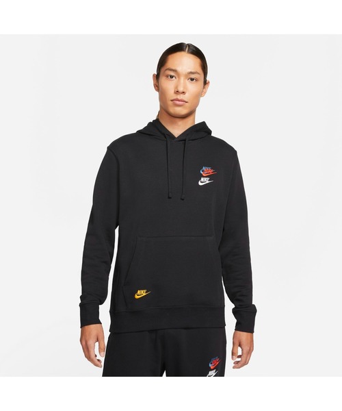 NIKE（ナイキ）の「ナイキ NIKE ナイキ NSW SPE+ FT プルオーバー L/S フーディ M（パーカー・メンズ・ブラック/グレー・3L/L/LL/M/S）」の2枚目の写真