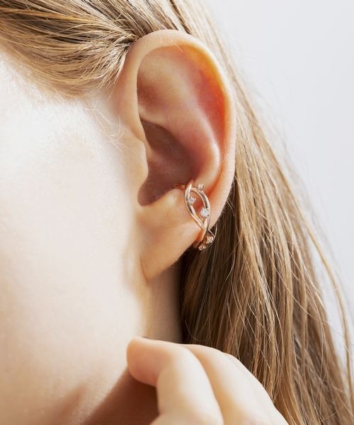 Canal 4℃(カナルヨンドシー)の「シルバー カフリング(イヤーカフ・レディース・シルバー系その他・FREE)」の4枚目の写真