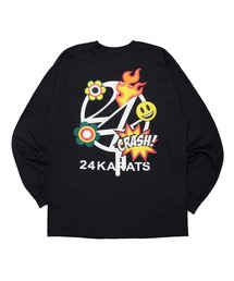 24karats | Cartoon Logo Tee LS(Tシャツ/カットソー)