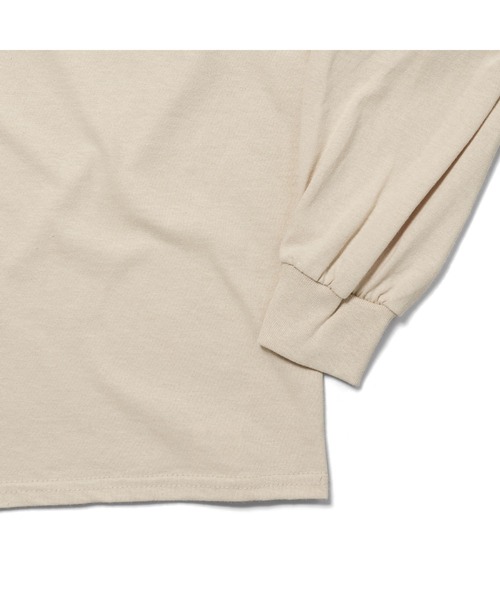 24karats（トゥウェンティーフォーカラッツ）の「Cartoon Logo Tee LS（Tシャツ/カットソー・メンズ・ブラック/ホワイト/ベージュ・MEDIUM/SMALL）」の8枚目の写真