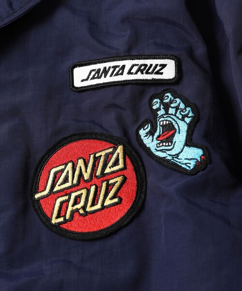 SANTA CRUZ×FREAK'S STORE コーチジャケット Mサイズ FREAK'S STORE（フリークスストア）の「WEB限定 SANTA CRUZ