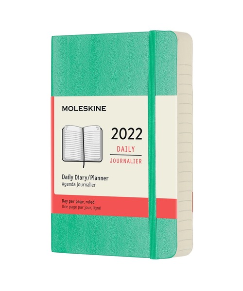 モレスキン 手帳 22年 1月始まり 12ヶ月 デイリーダイアリー ソフトカバー ポケットサイズ 手帳 メモ帳 Moleskine モレスキン のファッション通販 Zozotown