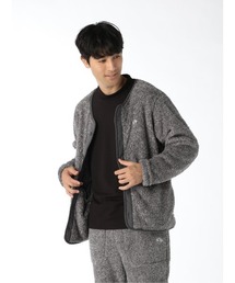 TAKA-Q | 【WEB限定販売】快適 セットアップ ボアフリース カーディガン（セットアップアイテムございます）(カーディガン/ボレロ)