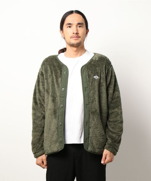 TAKA-Q（タカキュー）の「【WEB限定販売】快適 セットアップ ボアフリース カーディガン（セットアップアイテムございます）（カーディガン/ボレロ・メンズ・カーキ/ネイビー/グレー/ベージュ・X-LARGE/LARGE/MEDIUM）」の21枚目の写真