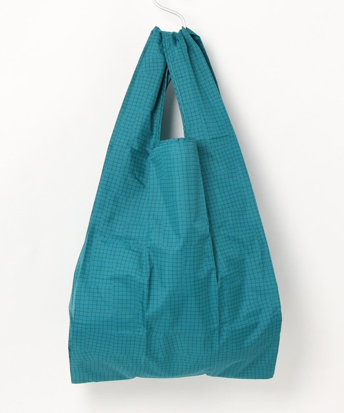 392 plusm(サンキューニプリュスエム)の「Square Bag BIG - check - 731715(エコバッグ/サブバッグ・レディース・ベージュ/オフホワイト/イエロー/グリーン・ONE SIZE)」の12枚目の写真