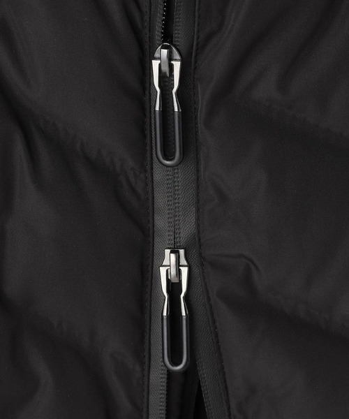 NICOLE white（ニコルホワイト）の「異素材使いショートダウンジャケット（ダウンジャケット/コート・レディース・ライトグレー/ブラック/カーキ・MEDIUM/LARGE）」の14枚目の写真