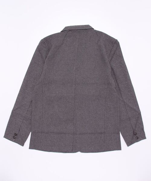 B.I.D.(ビーアイディー)の「《麻ライク杢》長袖テーラードジャケット【Sa】【it】(テーラードジャケット・メンズ・チャコール/グレー・L/LL/M)」の20枚目の写真