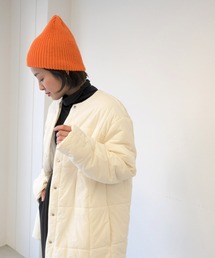 CANAL JEAN | via j(ヴィアジェイ) カラーリブニットcap(ニットキャップ/ビーニー)