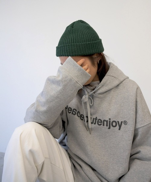 CANAL JEAN（キャナルジーン）の「El mar(エルマール) カラーリブニットcap（ニットキャップ/ビーニー・レディース・ブラック/イエロー/オレンジ/グリーン/レッド系その他・ONE SIZE）」の3枚目の写真