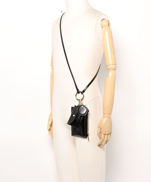 N.（N. Natural Beauty Basic）（エヌエヌナチュラルビューティーベーシック）の「【追加生産】多機能スマホショルダーバッグ（トートバッグ・レディース・ブラック/オレンジ・ﾌﾘ-）」の12枚目の写真