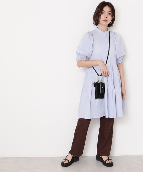 N.（N. Natural Beauty Basic）（エヌエヌナチュラルビューティーベーシック）の「【追加生産】多機能スマホショルダーバッグ（トートバッグ・レディース・ブラック/オレンジ・ﾌﾘ-）」の5枚目の写真